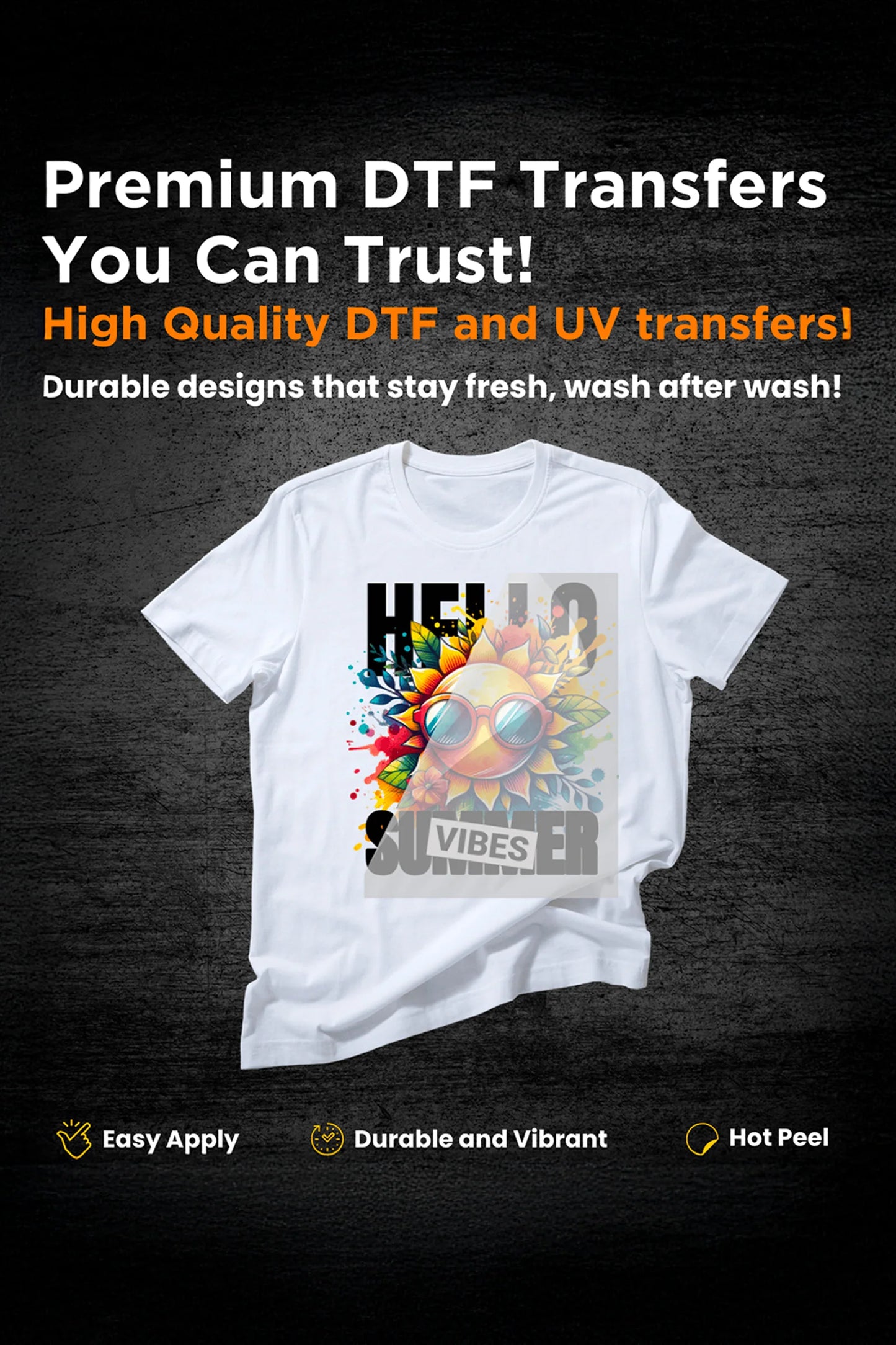 Premium DTF Transfer - Custom Print